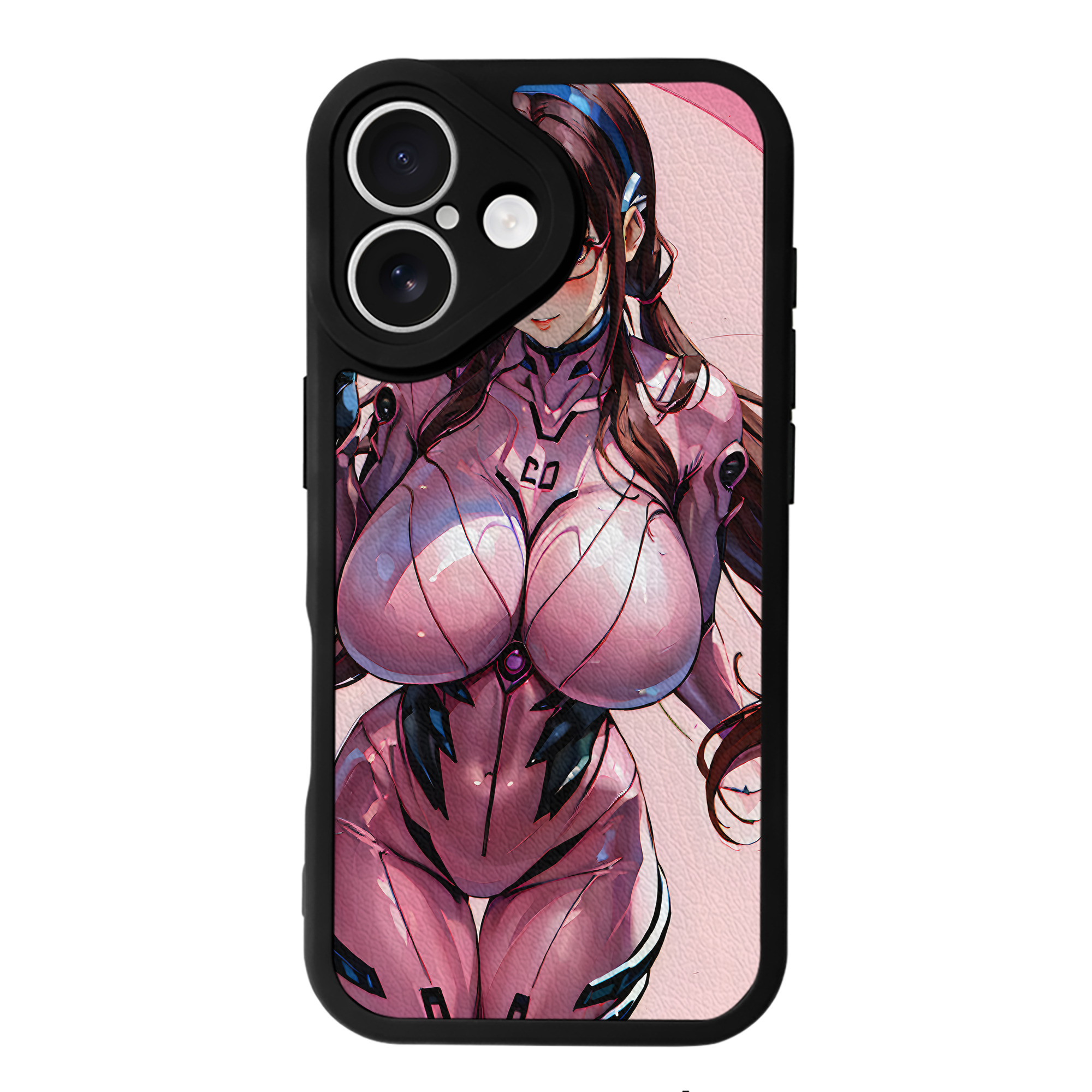 （画像用） EVA 新世紀エヴァンゲリオン 【iPhone 16シリーズ対応】シリコンスマホケース（レザー調） 材質：シリコン